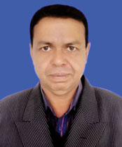 Assistant Headmaster Arabinda Roy